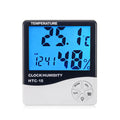 Digital Reptile Room Thermometer, Hygrometer & Clock