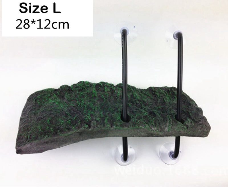 Self-Adjusting Floating Turtle Basking Dock