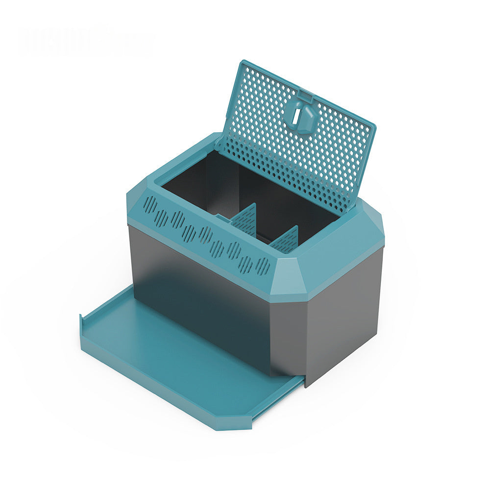 Feeder Insect Keeper with Pull-Out Cleaning Drawer