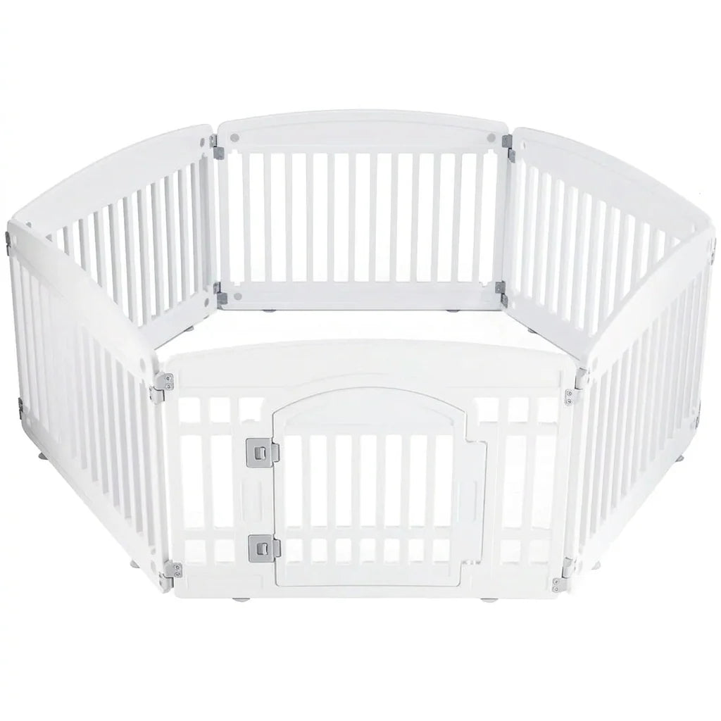 Modular Exercise & Enrichment Playpen (Indoor/Outdoor)