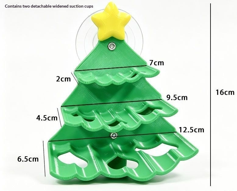 Tiered Christmas Tree Reptile Climbing Platform & Basking Ledge