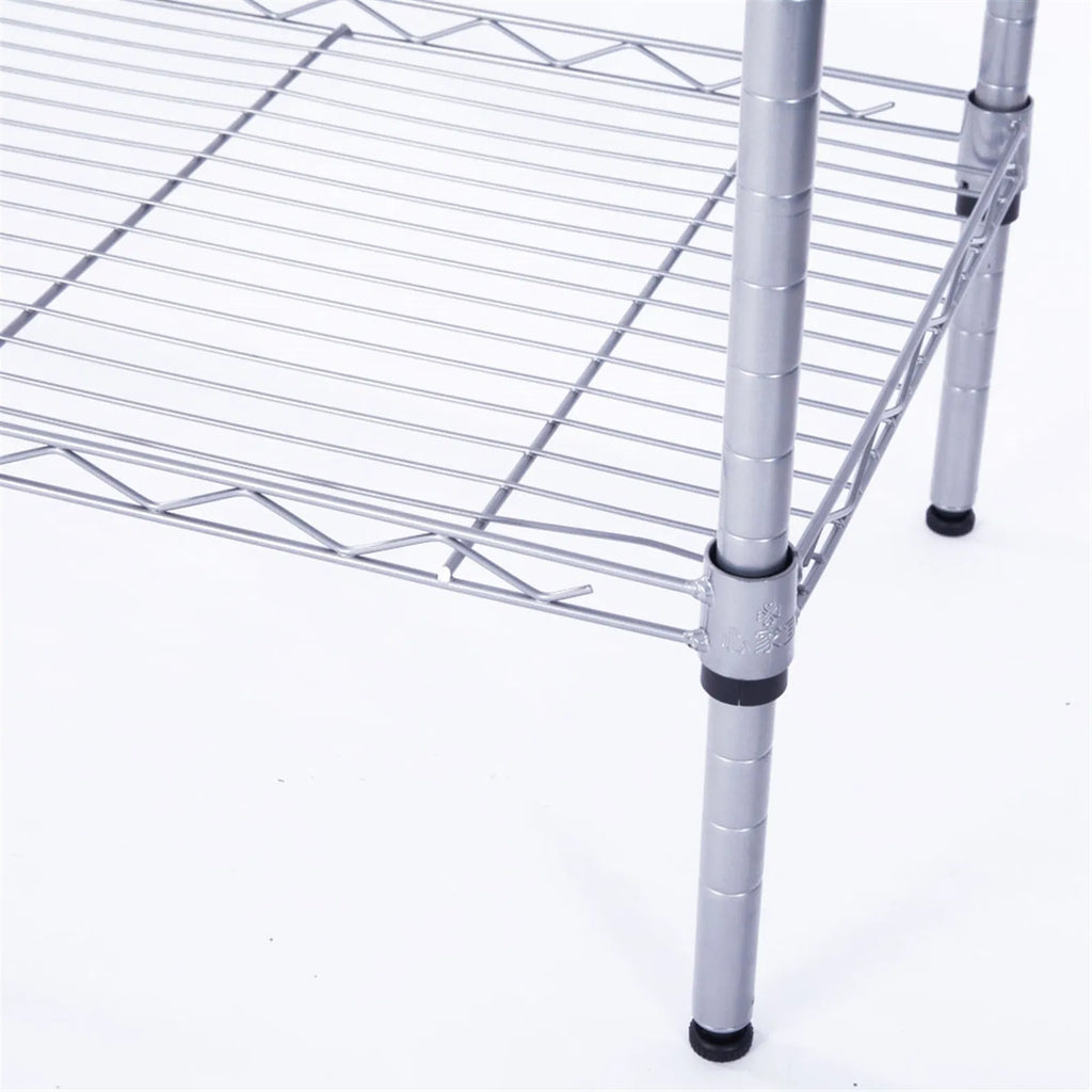 5-Tier Storage Rack with Safety Lip (29" × 13.4" × 59")