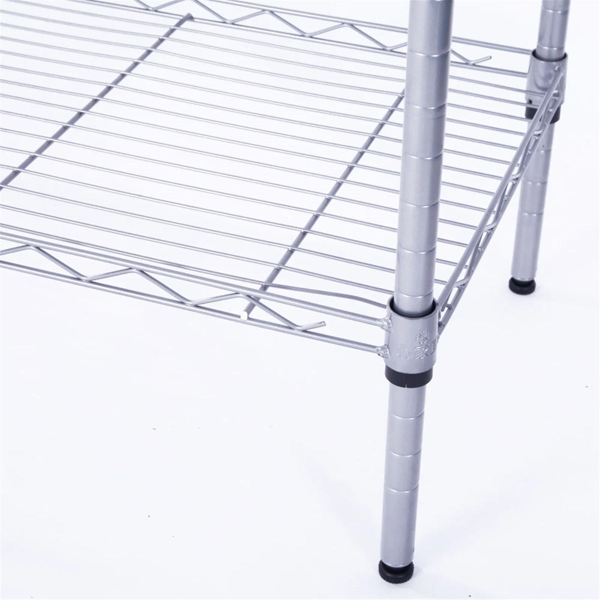 5-Tier Storage Rack with Safety Lip (29" × 13.4" × 59")