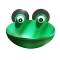Frog-Themed Suction-Cup Arboreal Ledge