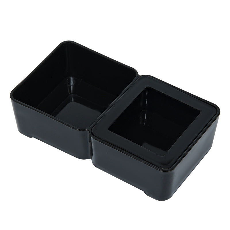 2-in-1 Dual Reptile Feeding & Water Dish with Anti-Escape Rim