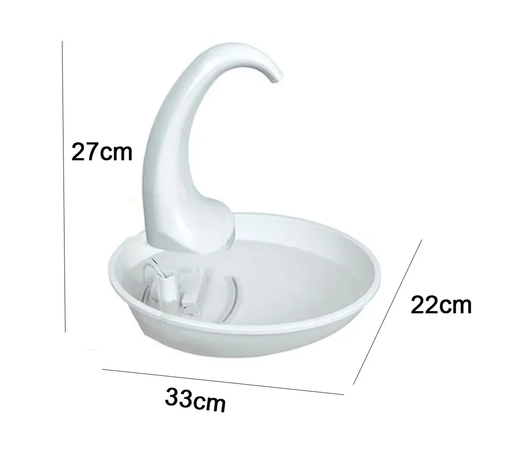 Continuous Flow Drinking Fountain & Soaking Basin (80 oz / 2.36L)