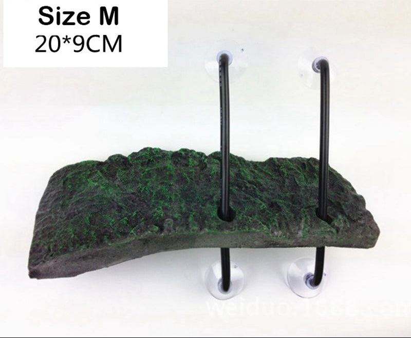 Self-Adjusting Floating Turtle Basking Dock