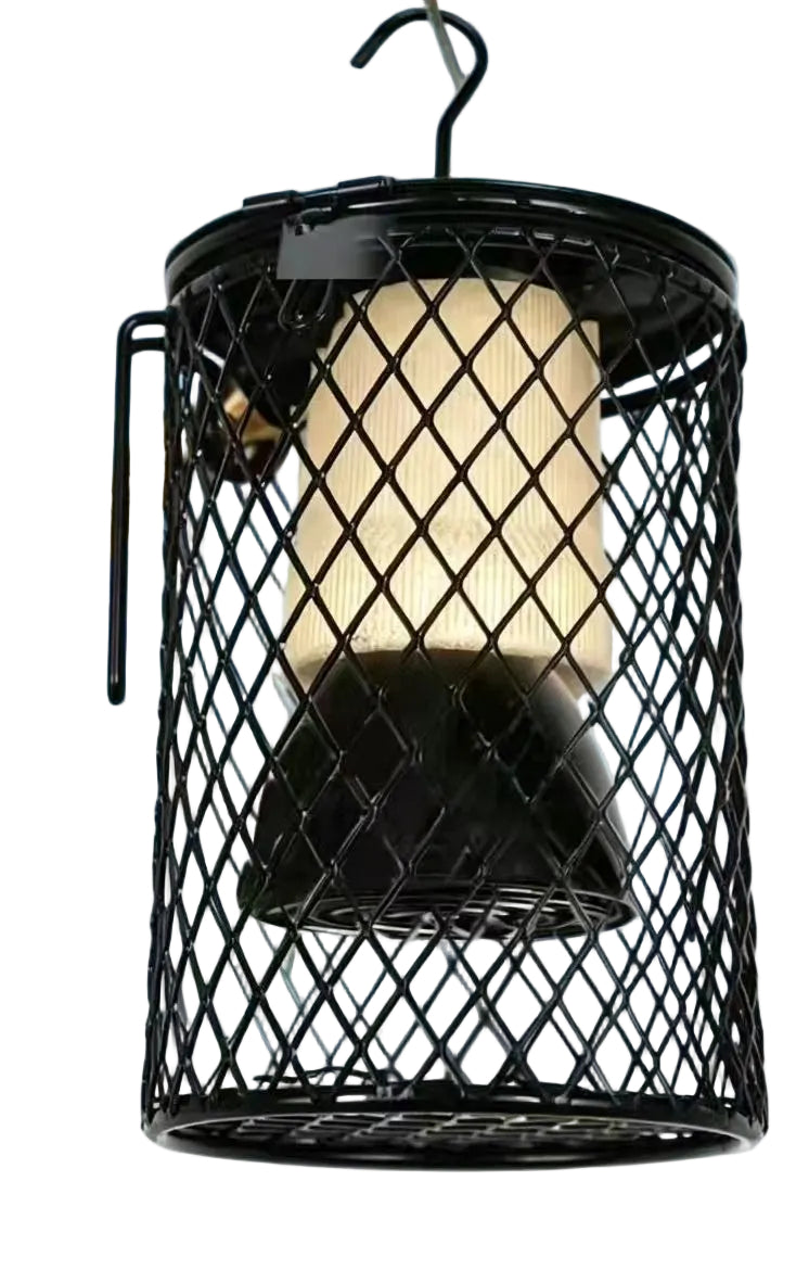 Anti-Scald Hanging Mesh Heater Guard & Ceramic Fixture