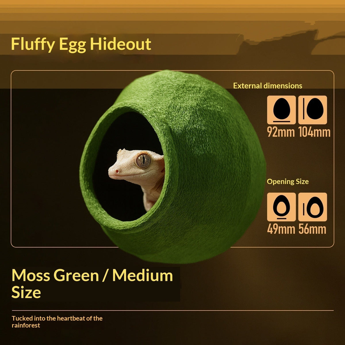 Arboreal Canopy Egg Hide & Elevated Nest