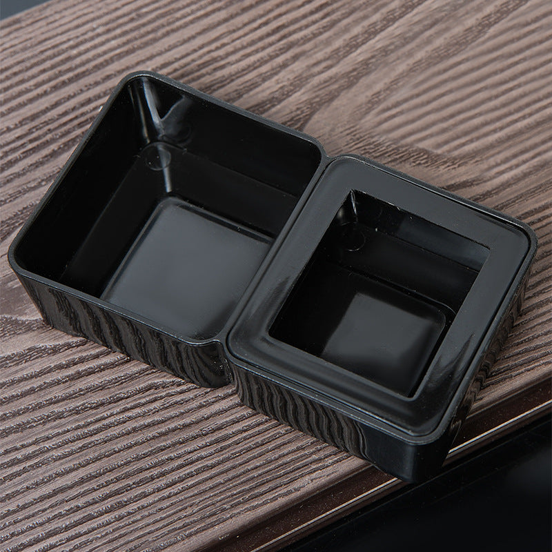 2-in-1 Dual Reptile Feeding & Water Dish with Anti-Escape Rim