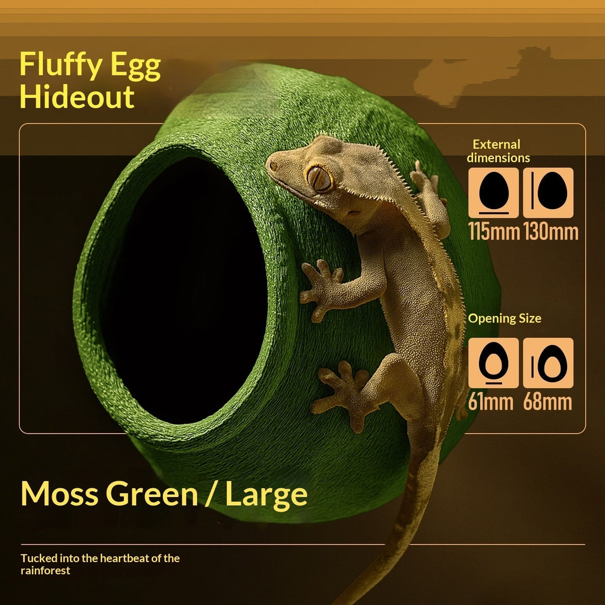 Arboreal Canopy Egg Hide & Elevated Nest