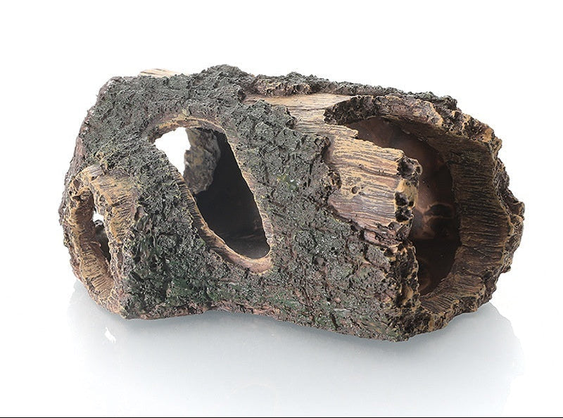 Naturalistic Hollow Log Basking & Tunnel Hide