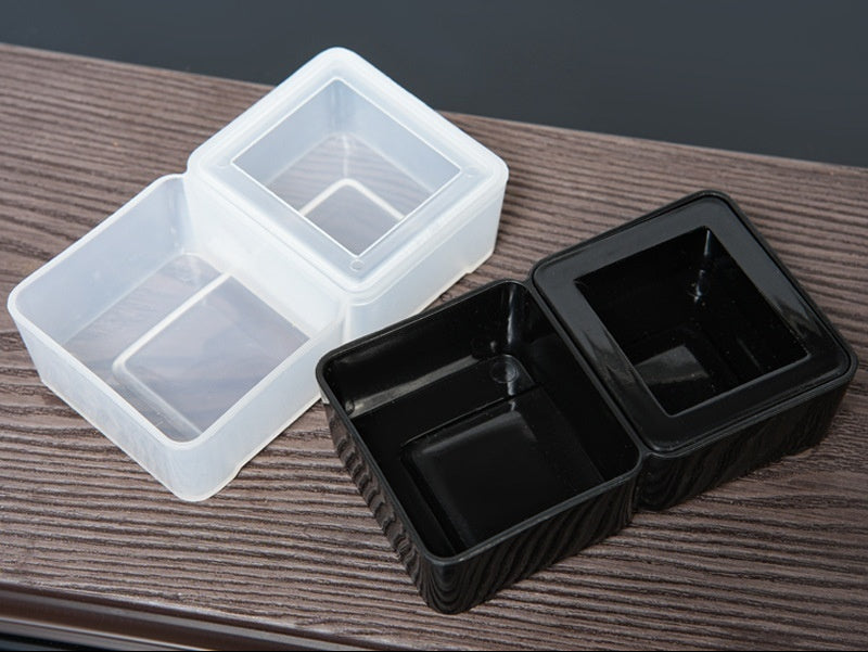 2-in-1 Dual Reptile Feeding & Water Dish with Anti-Escape Rim