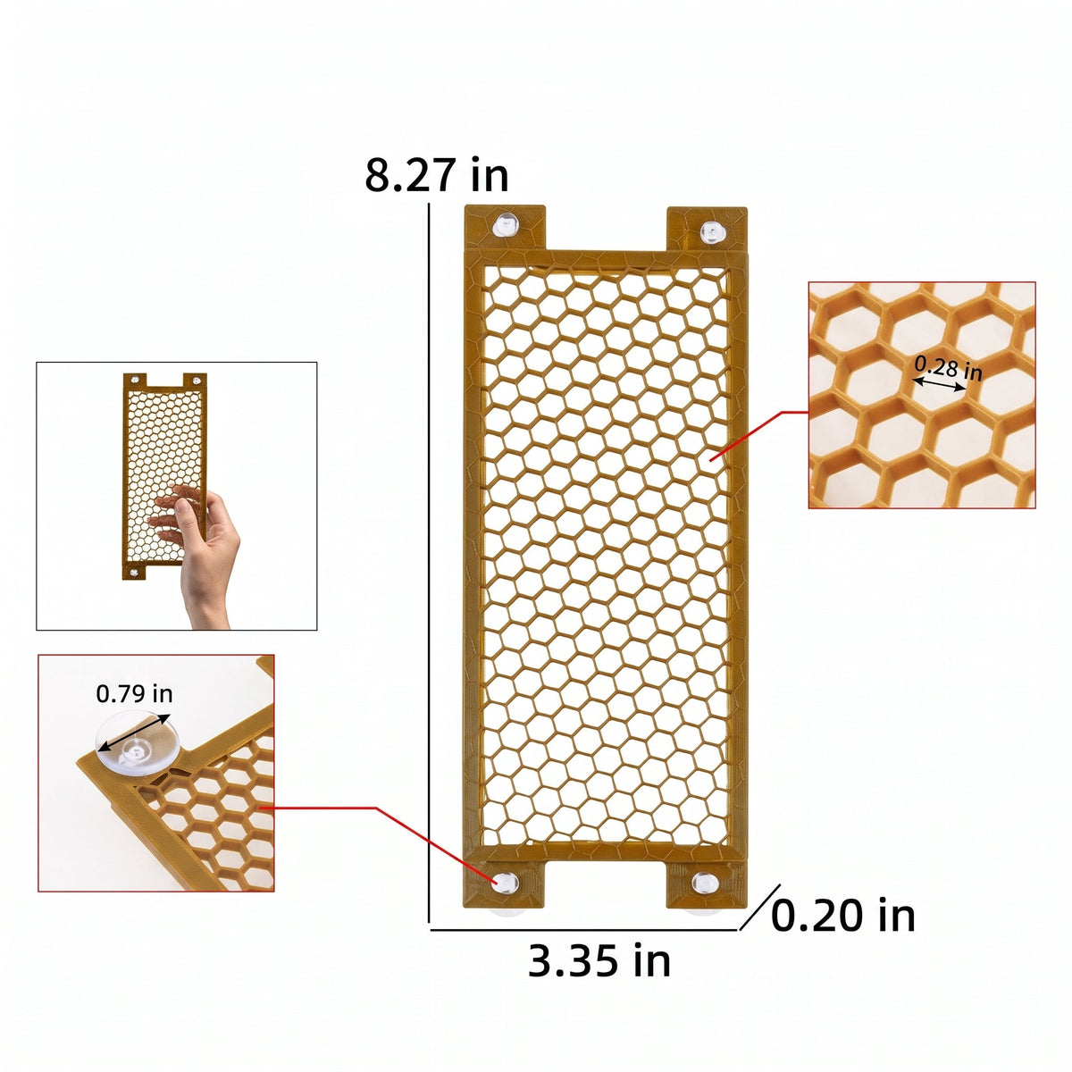 Terrarium Climbing Wall Panel